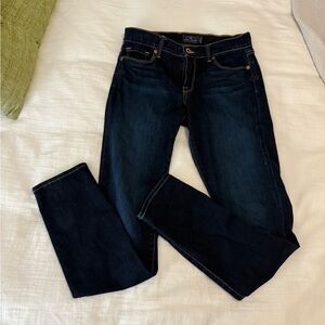 Lucky Brand Sofia Skinny Jeans Dark Wash